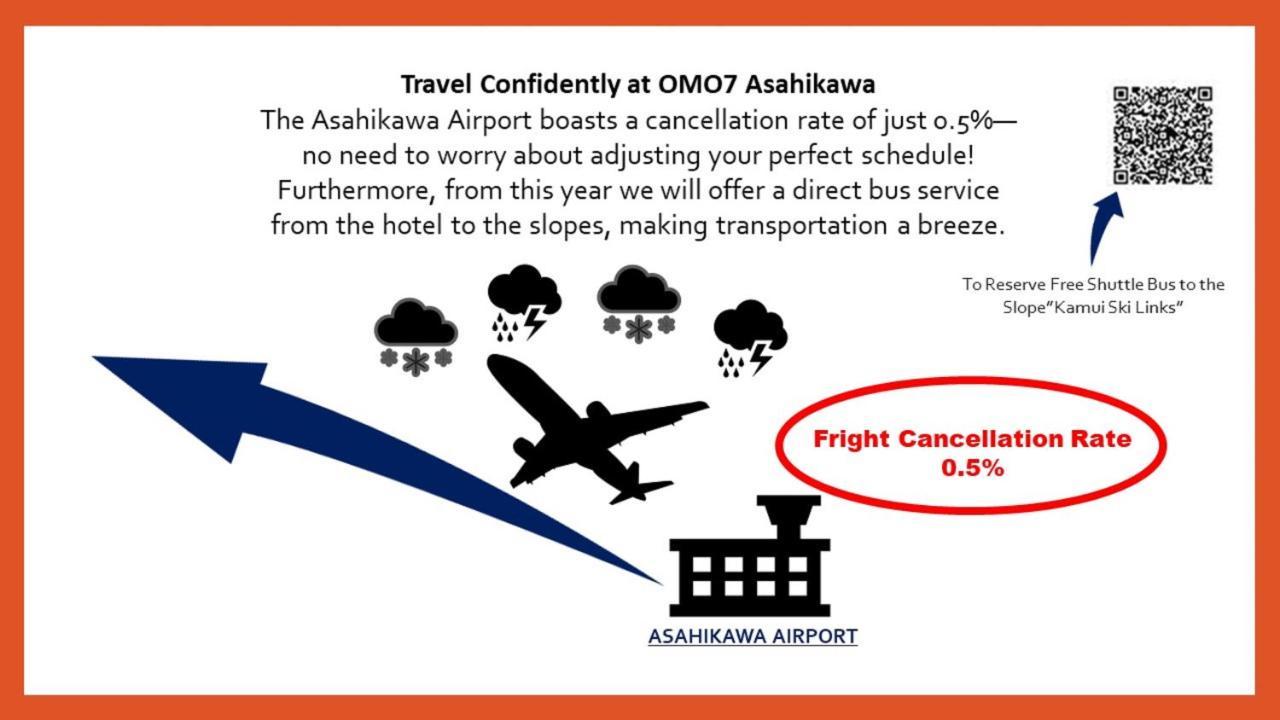 Omo7 Asahikawa By Hoshino Resorts Екстер'єр фото Asahikawa Airport advertisement